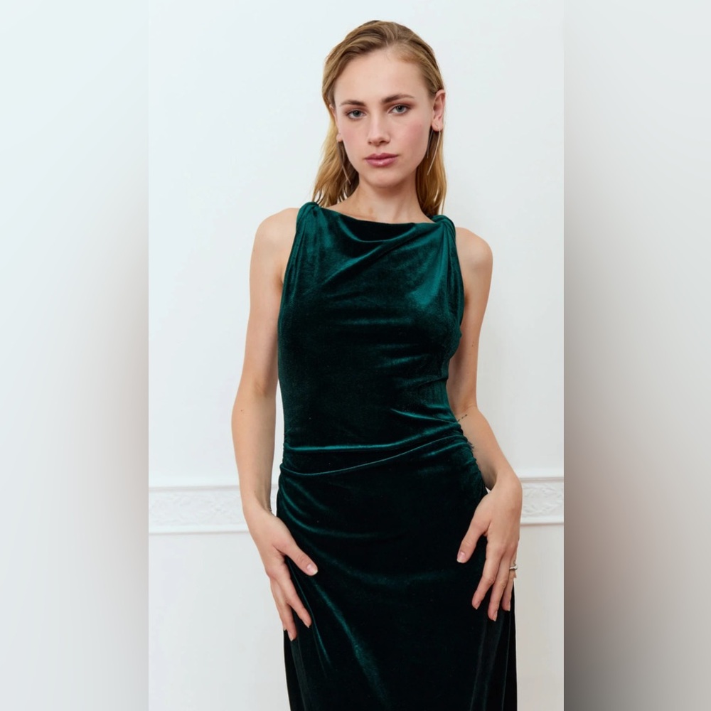 DÈLUC - Arum Dress Green - Picture 5 of 7